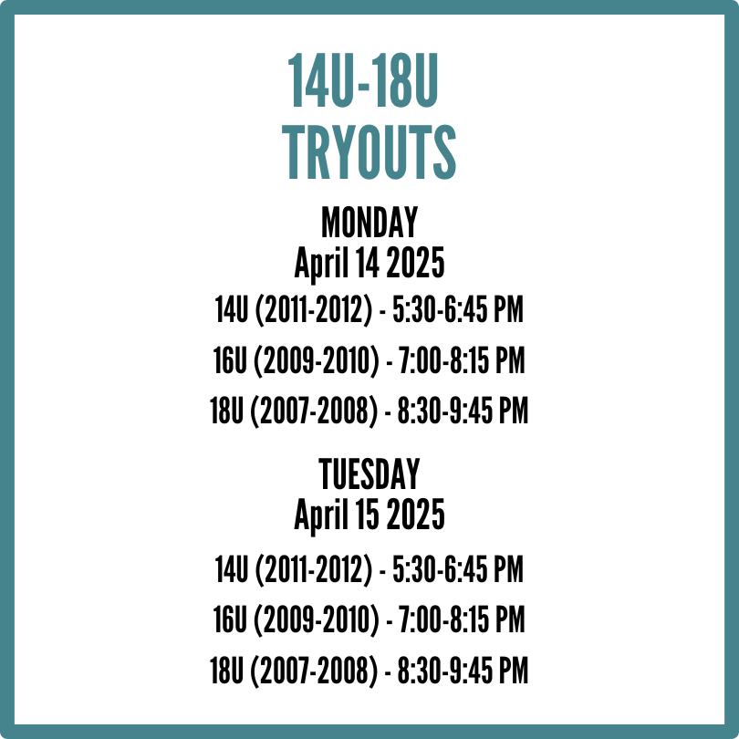 14U-18U Tryouts